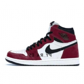 Nike Air Jordan 1 Retro High Tops Crush Kengät Miehille Burgundy