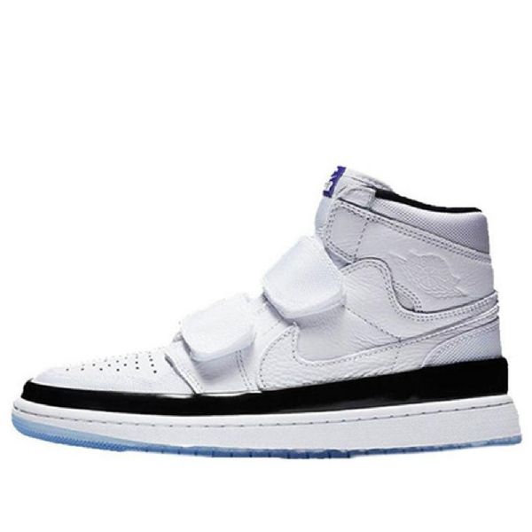 Nike Air Jordan 1 Retro High Tops Double Reima Koripallokengät Miehille Hopea