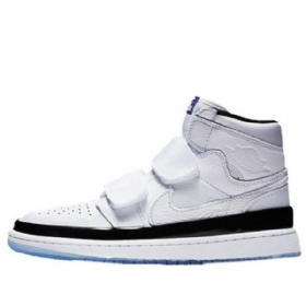 Nike Air Jordan 1 Retro High Tops Double Reima Koripallokengät Miehille Hopea