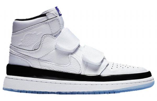 Nike Air Jordan 1 Retro High Tops Double Reima Koripallokengät Miehille Hopea