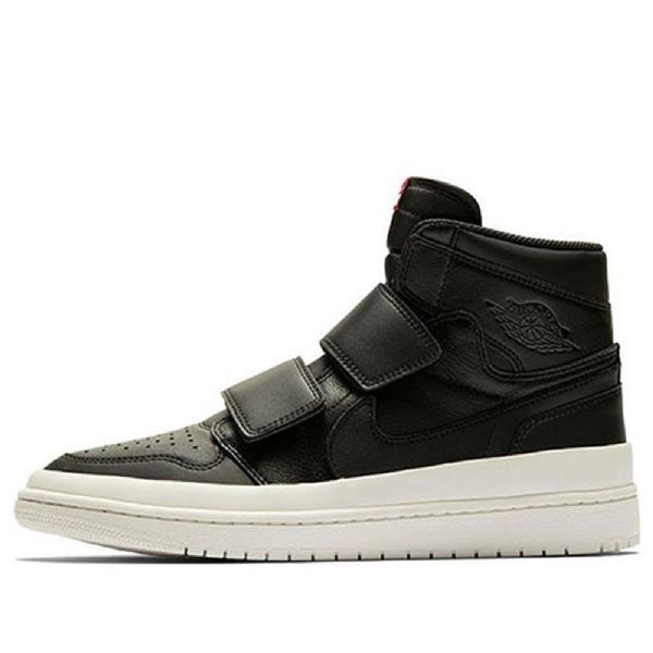 Nike Air Jordan 1 Retro High Tops Double Reima Koripallokengät Miehille Musta