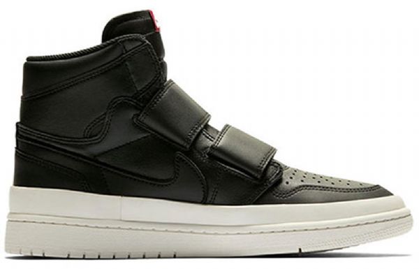 Nike Air Jordan 1 Retro High Tops Double Reima Koripallokengät Miehille Musta