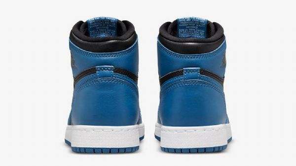 Nike Air Jordan 1 Retro High Tops Gs Kengät Naisille Tummansininen Musta