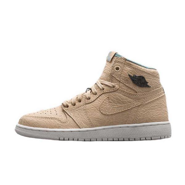 Nike Air Jordan 1 Retro High Tops Gs Sand Dune Kengät Miehille Khaki