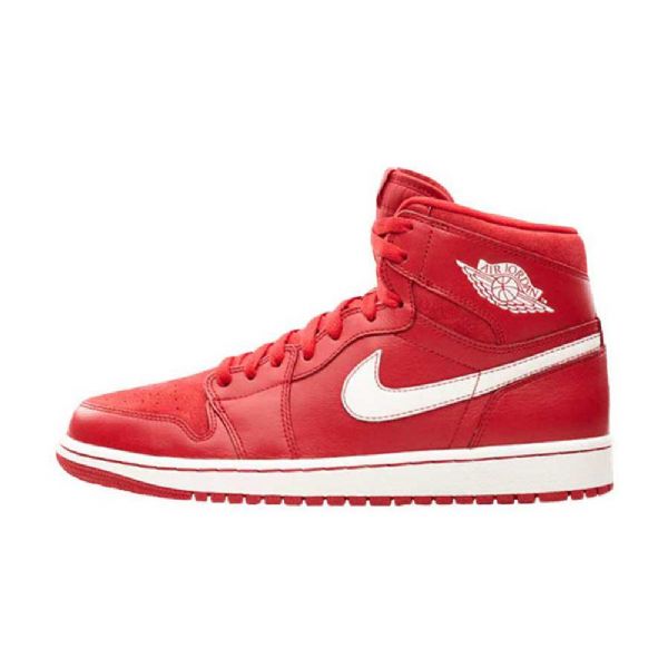 Nike Air Jordan 1 Retro High Tops Kengät Miehille Punainen