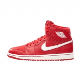 Nike Air Jordan 1 Retro High Tops Kengät Miehille Punainen