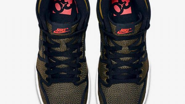 Nike Air Jordan 1 Retro High Tops Ko Militia Miesten Kengät Oliivinvihreä