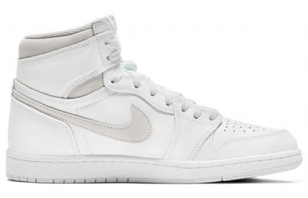 Nike Air Jordan 1 Retro High Tops Koripallokengät Miehille Harmaa