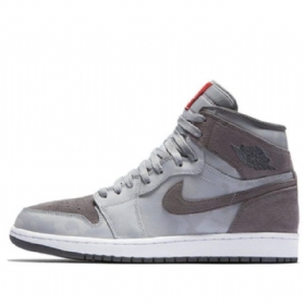 Nike Air Jordan 1 Retro High Tops Koripallokengät Naisille Harmaa