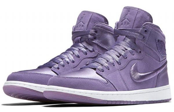 Nike Air Jordan 1 Retro High Tops Koripallokengät Naisille Purppura