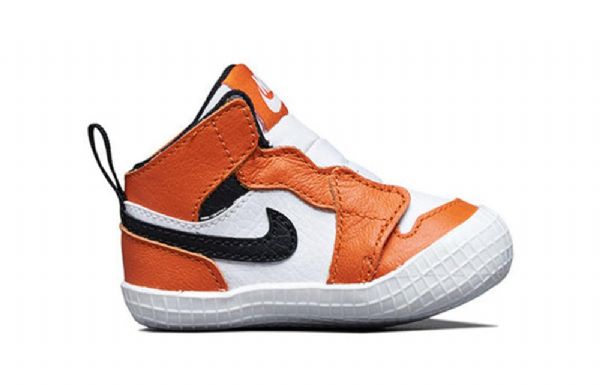 Nike Air Jordan 1 Retro High Tops Og Cb Kengät Lapsille Valkoinen Oranssi