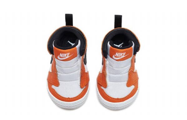 Nike Air Jordan 1 Retro High Tops Og Cb Kengät Lapsille Valkoinen Oranssi