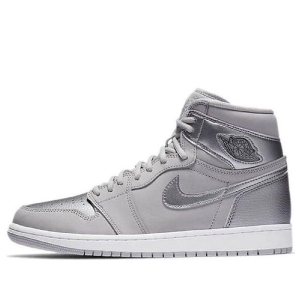 Nike Air Jordan 1 Retro High Tops Og Co.jp Koripallokengät Miehille Harmaa