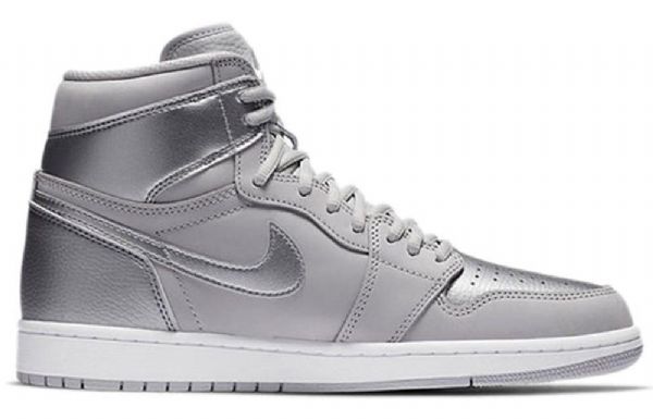 Nike Air Jordan 1 Retro High Tops Og Co.jp Koripallokengät Miehille Harmaa