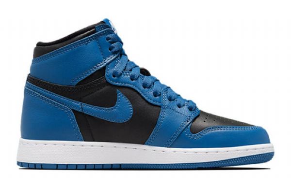 Nike Air Jordan 1 Retro High Tops Og Gs Koripallokengät Miehille Tummansininen