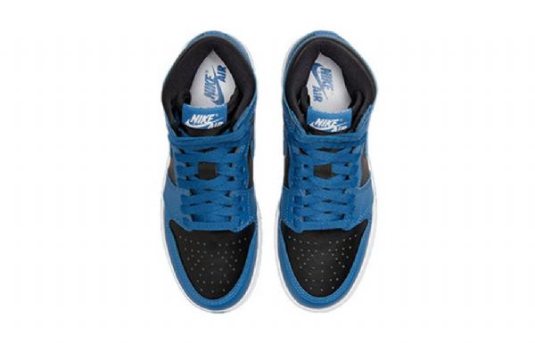 Nike Air Jordan 1 Retro High Tops Og Gs Koripallokengät Miehille Tummansininen