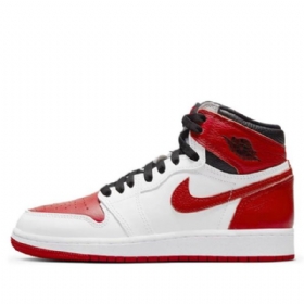 Nike Air Jordan 1 Retro High Tops Og Gs Koripallokengät Miehille Valkoinen
