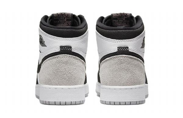 Nike Air Jordan 1 Retro High Tops Og Gs Koripallokengät Miesten Musta Harmaa