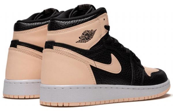 Nike Air Jordan 1 Retro High Tops Og Gs Koripallokengät Miesten Musta Koralli