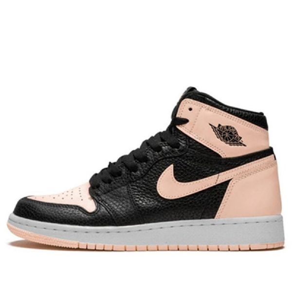 Nike Air Jordan 1 Retro High Tops Og Gs Koripallokengät Miesten Musta Koralli