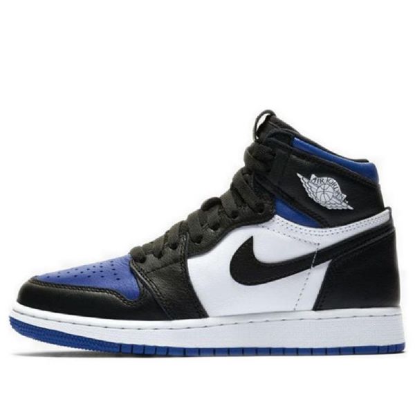 Nike Air Jordan 1 Retro High Tops Og Gs Koripallokengät Miesten Musta Valkoinen Sininen