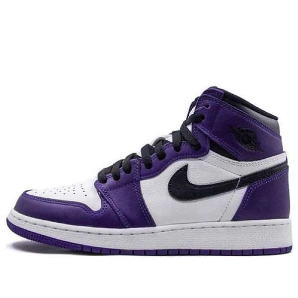 Nike Air Jordan 1 Retro High Tops Og Gs Koripallokengät Miesten Purppura