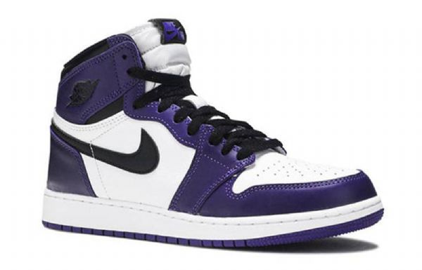 Nike Air Jordan 1 Retro High Tops Og Gs Koripallokengät Miesten Purppura