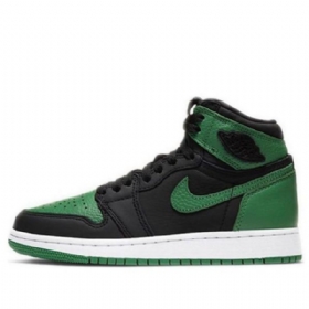 Nike Air Jordan 1 Retro High Tops Og Gs Koripallokengät Miesten Vihreä