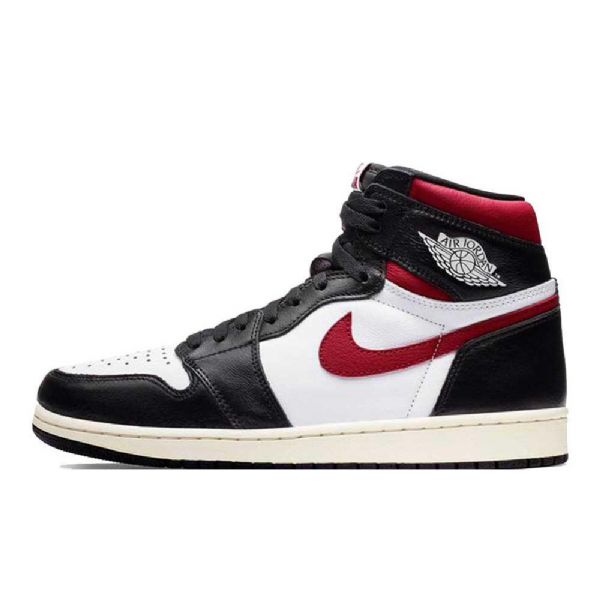 Nike Air Jordan 1 Retro High Tops Og Kengät Miehille Musta Punainen