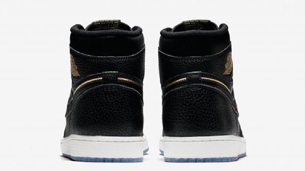 Nike Air Jordan 1 Retro High Tops Og Kengät Miehille Mustakulta