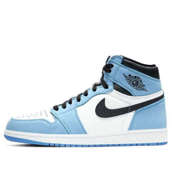 Nike Air Jordan 1 Retro High Tops Og Koripallokengät Miehille Sininen