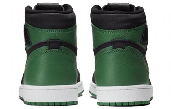 Nike Air Jordan 1 Retro High Tops Og Koripallokengät Miehille Vihreä