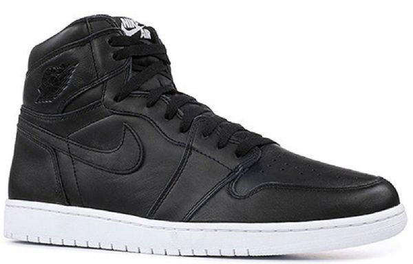 Nike Air Jordan 1 Retro High Tops Og Koripallokengät Miesten Musta