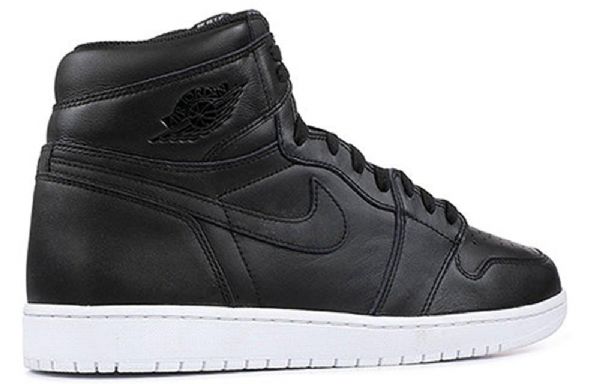 Nike Air Jordan 1 Retro High Tops Og Koripallokengät Miesten Musta