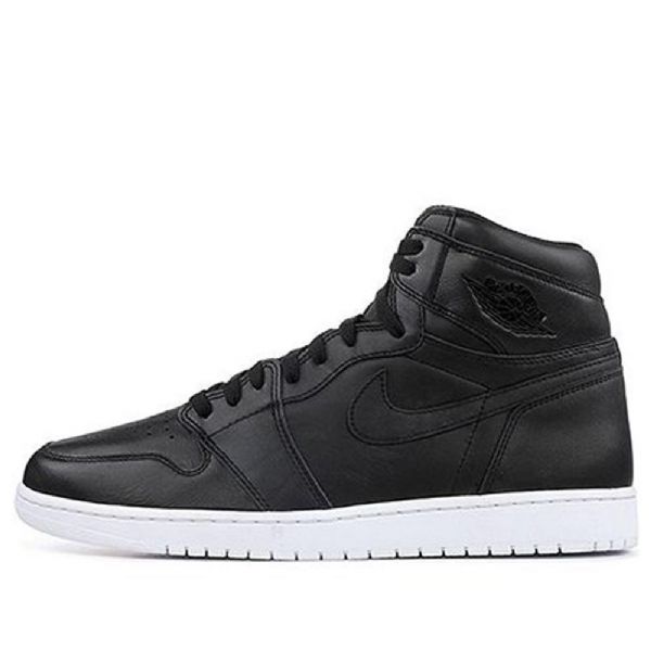 Nike Air Jordan 1 Retro High Tops Og Koripallokengät Miesten Musta