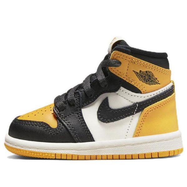 Nike Air Jordan 1 Retro High Tops Og Td Kengät Lapsille Keltainen