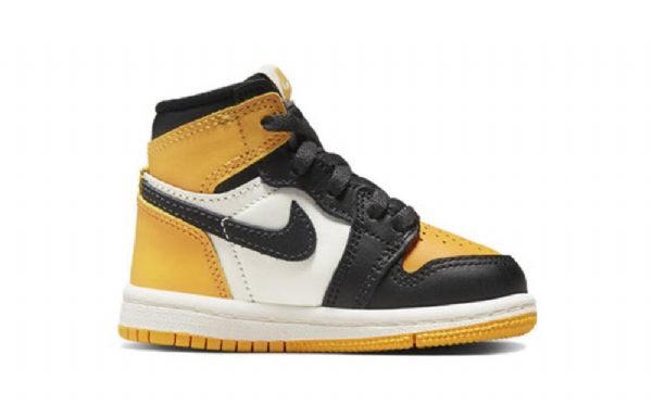 Nike Air Jordan 1 Retro High Tops Og Td Kengät Lapsille Keltainen