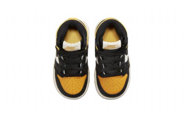 Nike Air Jordan 1 Retro High Tops Og Td Kengät Lapsille Keltainen