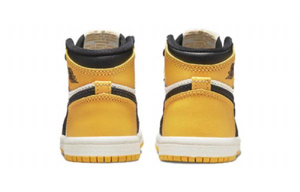 Nike Air Jordan 1 Retro High Tops Og Td Kengät Lapsille Keltainen