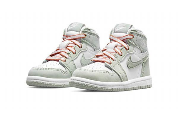 Nike Air Jordan 1 Retro High Tops Og Td Kengät Lapsille Mintunvalkoinen
