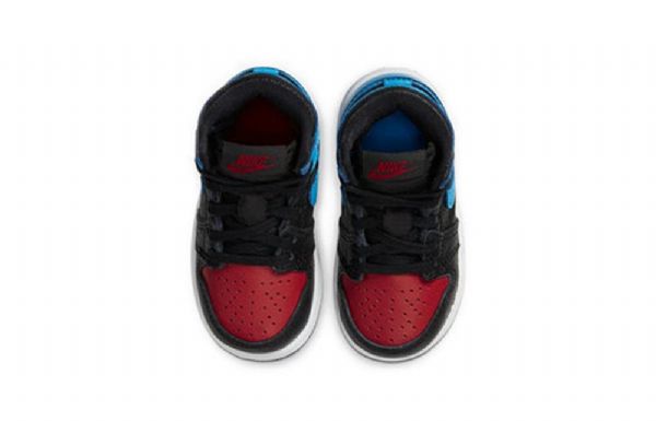 Nike Air Jordan 1 Retro High Tops Og Td Kengät Lapsille Musta Sininen