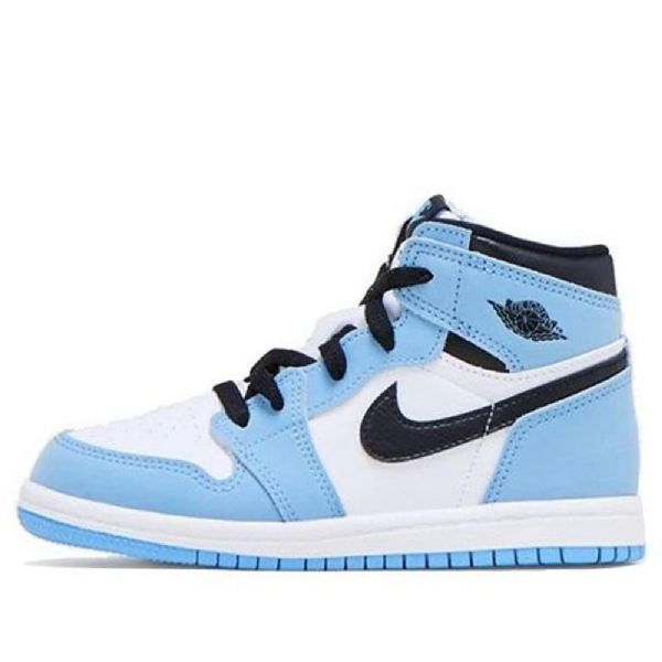 Nike Air Jordan 1 Retro High Tops Og Td Kengät Lapsille Sininen