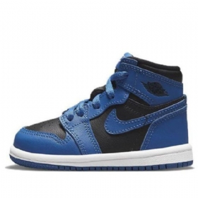 Nike Air Jordan 1 Retro High Tops Og Td Kengät Lapsille Tummansininen