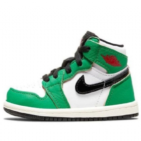 Nike Air Jordan 1 Retro High Tops Og Td Kengät Lapsille Vihreä