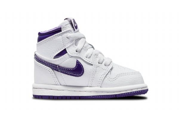 Nike Air Jordan 1 Retro High Tops Og Td Kengät Lapsille Violetti