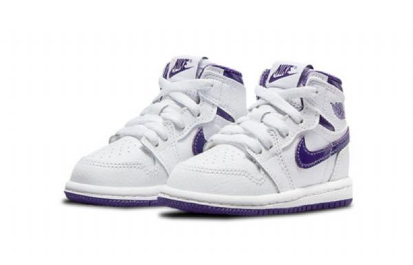 Nike Air Jordan 1 Retro High Tops Og Td Kengät Lapsille Violetti