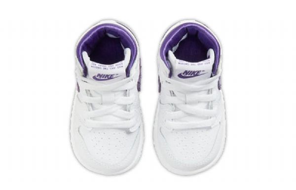 Nike Air Jordan 1 Retro High Tops Og Td Kengät Lapsille Violetti