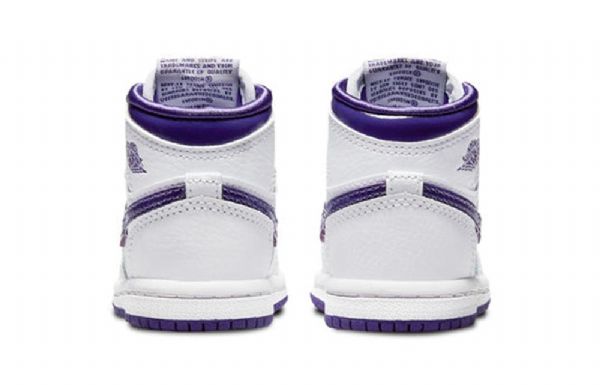 Nike Air Jordan 1 Retro High Tops Og Td Kengät Lapsille Violetti