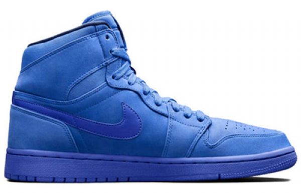 Nike Air Jordan 1 Retro High Tops Premium Korikoripallokengät Naisille Siniset