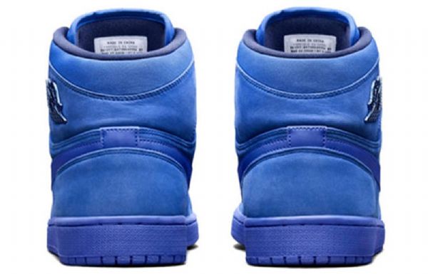 Nike Air Jordan 1 Retro High Tops Premium Korikoripallokengät Naisille Siniset